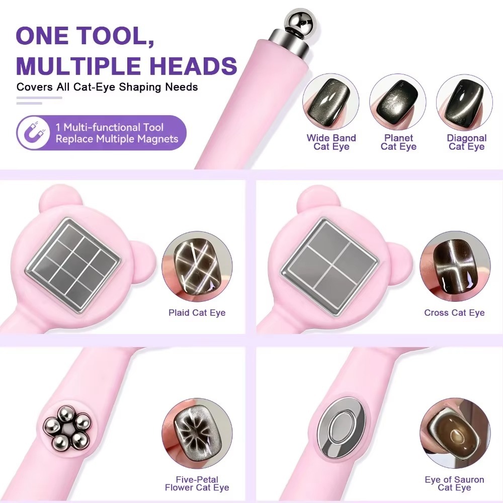 6 in 1 Cat Eye Magnet for Gel  - огляд і ціна Jewelry Making Board