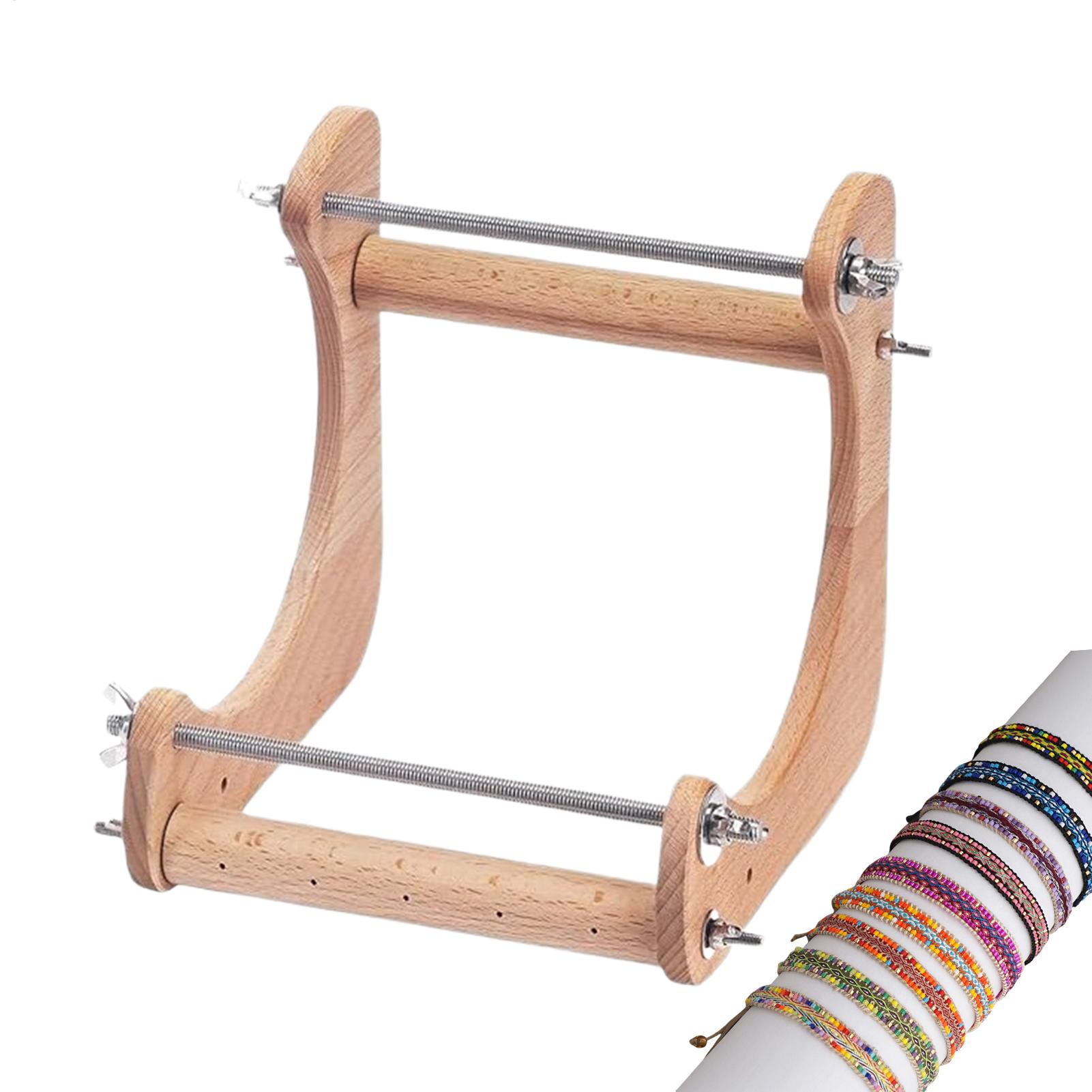 Wood Beading Loom Adjustable V - огляд і ціна Jewelry Making Machines