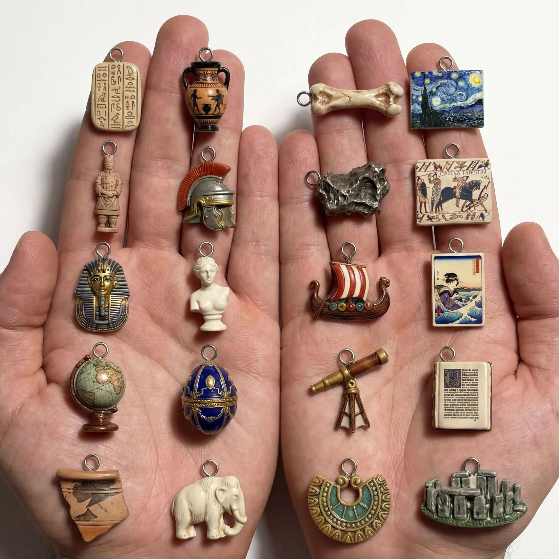 Mini World History Antique Fig - огляд і ціна Jewelry Making History