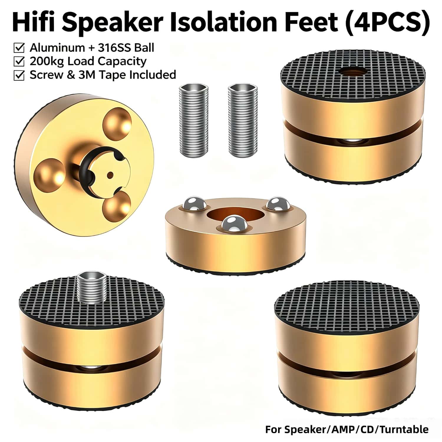 4Pcs HIFI Audio Speakers Ampli - огляд і ціна Jewelry Making Board
