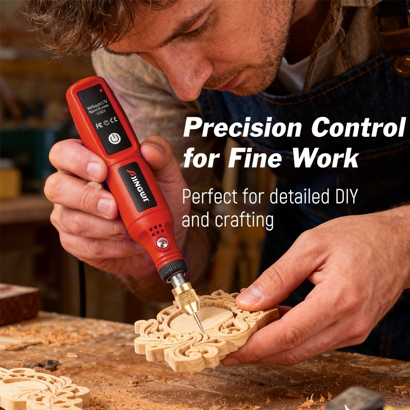 USB Rechargeable Cordless Engr - огляд і ціна Jewelry Making Drill