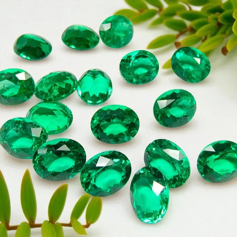 Columbia Emeralds Lab Grown  O - огляд і ціна Jewelry Making Gemstones