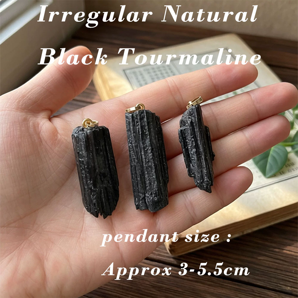 10pcs  Irregular Raw Black Tou - огляд і ціна Jewelry Making Gemstones