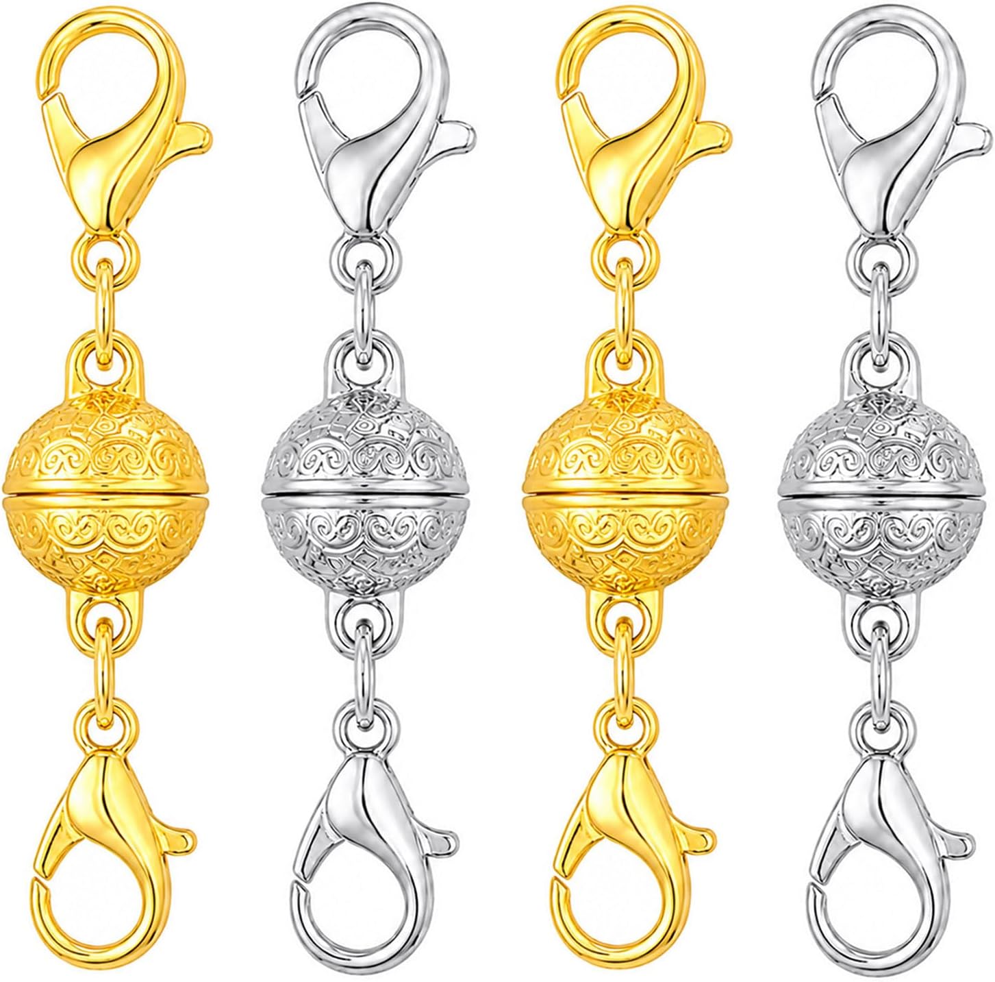 Magnetic Necklace Clasp with L - огляд і ціна Lobster Clasp Silver